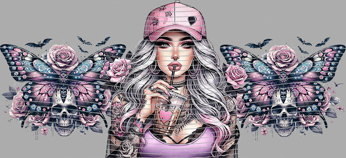 16oz Sunflower Girl-SU-308